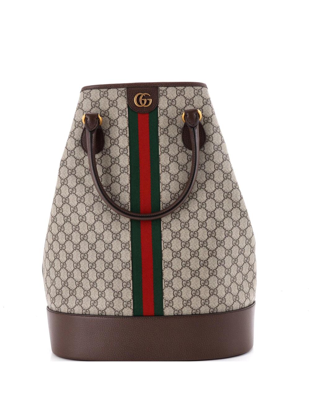Gucci Savoy Duffle Bag Gg Coated Canvas #306748G16B